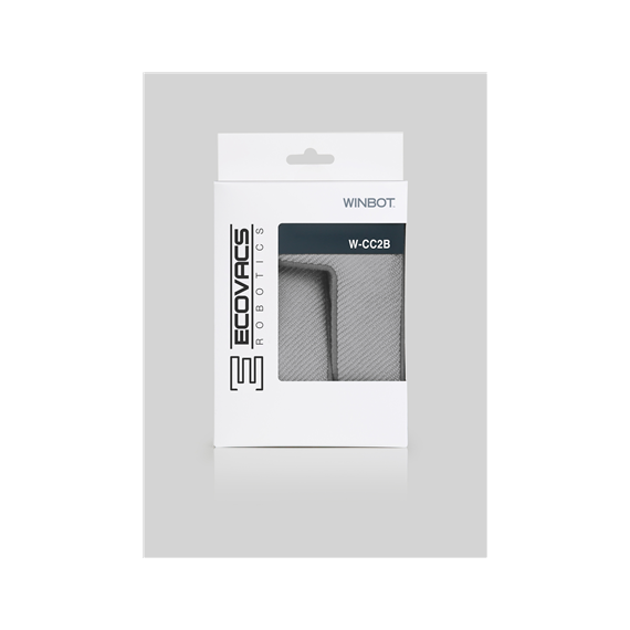 Ecovacs Cleaning Pads for WINBOT X NEW W-CC2B 2 pc(s), Grey
