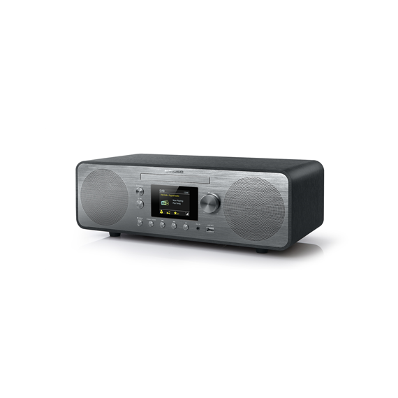 Muse Radio M-885 DBT USB port, FM radio, Grey, CD player, Bluetooth, 80 W