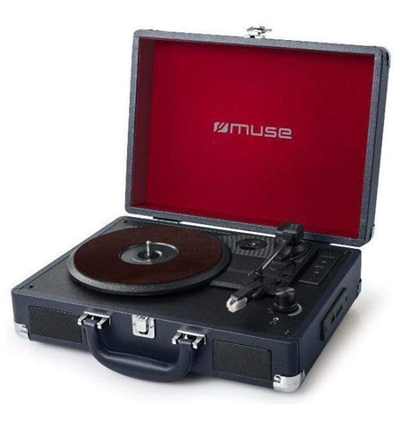 Muse Turntable Stereo System MT-103 DB 3 speeds, USB port, AUX in