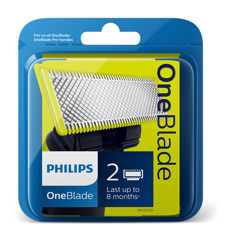 Philips QP220/50 Wet use, Number of shaver heads/blades 2, Green/ black