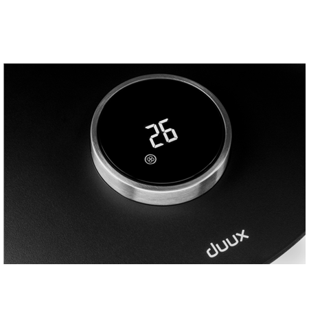 Duux Smart Fan Whisper Flex Smart Black with Battery Pack Stand Fan, Timer, Number of speeds 26, 2-22 W, Oscillation, Diameter 3
