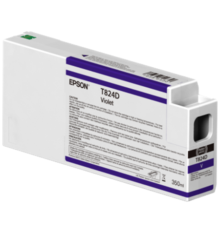 Epson UltraChrome HDX Singlepack T824D00 Ink Cartridge, Violet
