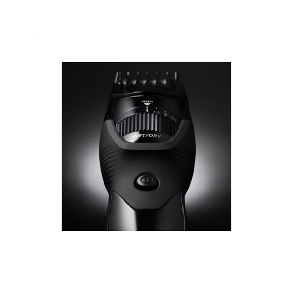 Panasonic Beard Trimmer ER-GB43-K503 Operating time (max) 50 min, Number of length steps 19, Step precise 0.5 mm, Black, Cordles