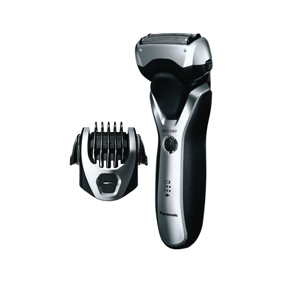 Panasonic Shaver ES-RT47-H503 Charging time 1 h, Lithium Ion, Number of shaver heads/blades 3, Black/Silver, Wet & Dry
