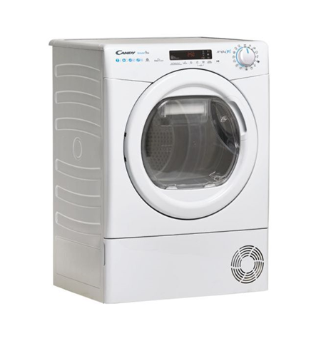 Candy Dryer Machine CSO4 H7A1DE-S Energy efficiency class A+, Front loading, 7 kg, Heat pump, Big Digit, Depth 46.5 cm, Wi-Fi, W