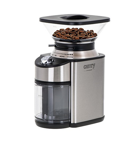 Camry Coffee Grinder CR 4443 200 W, Coffee beans capacity 230 g, Number of cups 12 per container pc(s), Inox