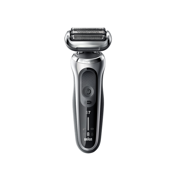 Braun Shaver 70-S1000s Cordless, Charging time 1 h, Lithium Ion, Number of shaver heads/blades 3, Black/Silver, Wet & Dry