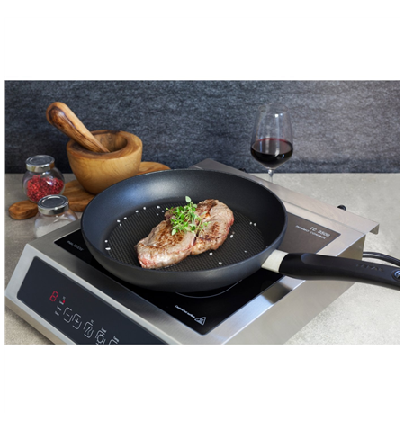 Caso Thermo Control Hob TC 3500 Number of burners/cooking zones 1, Induction, Touch control, Black/Stainless steel, Induction