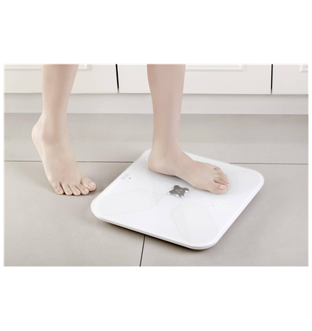 PICOOC Digital Smart scales S3 V2 Maximum weight (capacity) 150 kg, Body Mass Index (BMI) measuring, White, Memory function
