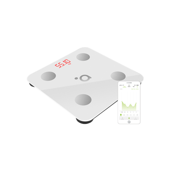 Acme Smart Scale SC103 Maximum weight (capacity) 180 kg, Body Mass Index (BMI) measuring, White