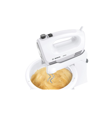 Bosch Mixer CleverMixx MFQ2600X Mixer with bowl, 400 W, Number of speeds 4, Turbo mode, White