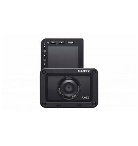 Sony Premium Tiny Tough Camera RX0 II Compact camera, 15.3 MP, ISO 25600, Display diagonal 1.5  , Video recording, Wi-Fi, Magnif
