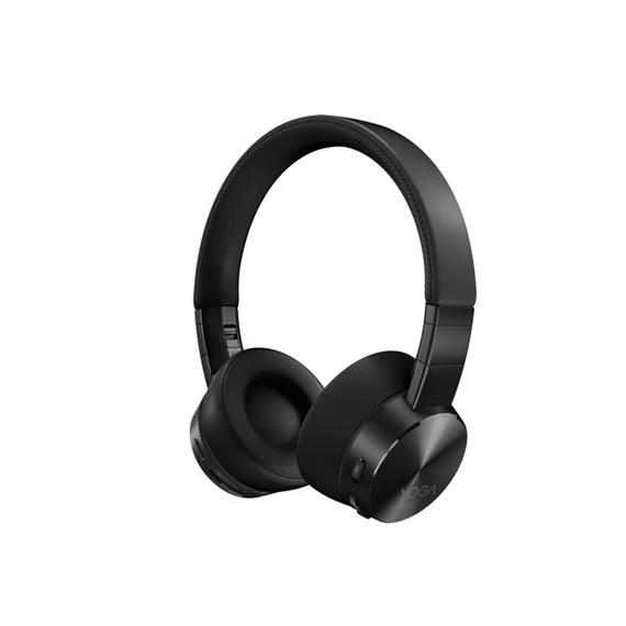 Lenovo Active Noise Cancellation Headphones Yoga Bluetooth 5.0  USB digital audio, Shadow Black, ANC