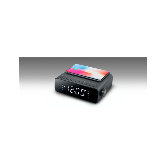 Muse Alarm function, M-175 WI, AUX in, Alarm Clock, Black