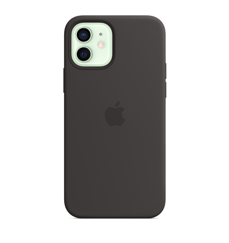 Apple iPhone 12/12 Pro Silicone Case with MagSafe Black