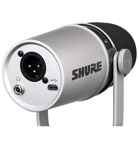 Shure MV7 Podcast Microphone , Silver