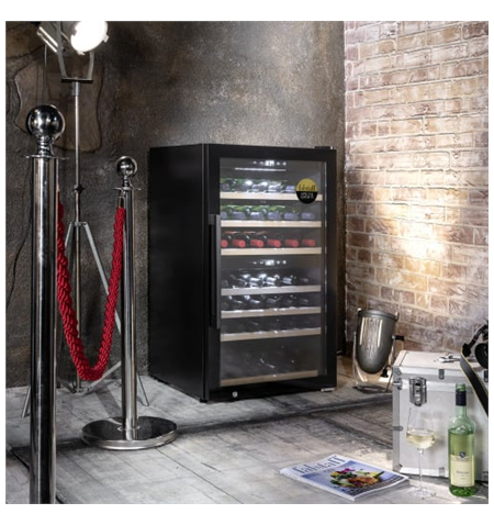 Caso Smart Wine Cooler WineExclusive 66 Energy efficiency class G, Free standing, Bottles capacity Up to 66 bottles, Cooling typ