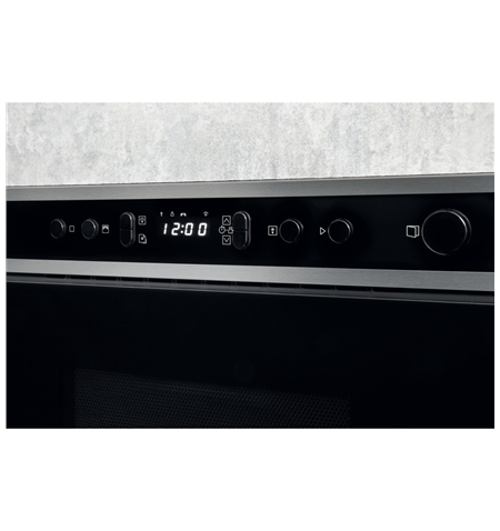Hotpoint Multifunction  Microwave oven MN 512 IX HA Built-in, 22 L, 750 W, Stainless steel/Black