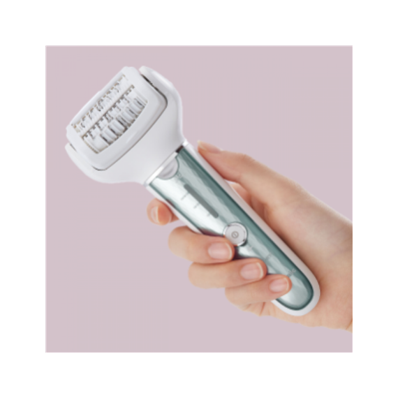 Panasonic Epilator ES-EL8C-G503 Operating time (max) 30 min, Number of power levels 3, Wet & Dry, White/Silver