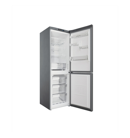 INDESIT Refrigerator INFC8 TI21X Energy efficiency class F, Free standing, Combi, Height 191.2 cm, No Frost system, Fridge net c