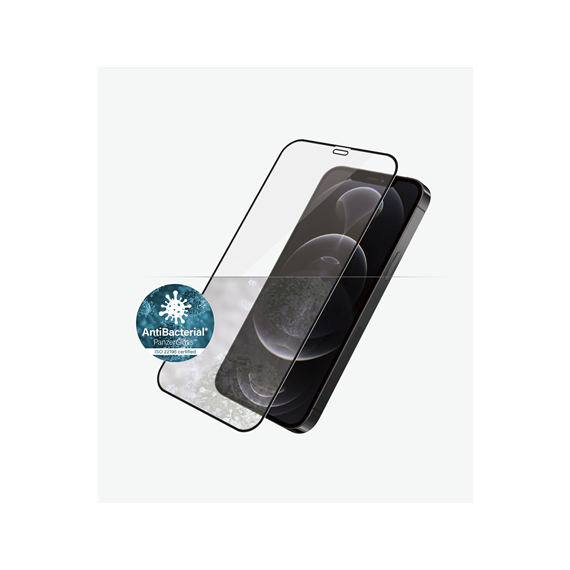 PanzerGlass Apple, For iPhone 12 Mini, Glass, Black, Case Friendly, 5.4  