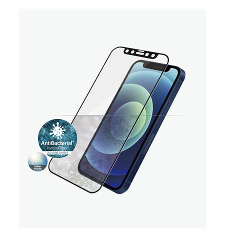 PanzerGlass Anti-Glare AB Apple, iPhone 12 mini, Tempered glass, Black, Anti-glare screen protector, Case friendly