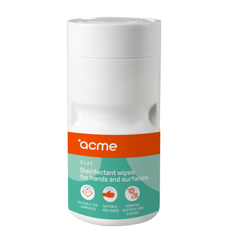 Acme CL42 Desinfectant Cleaning Tissue for Hand and Surface, 100 pc(s)