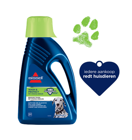Bissell Wash & Protect Pet Formula 1500 ml, 1 pc(s)