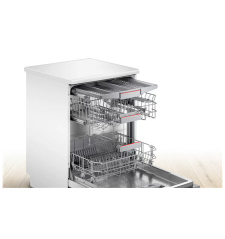 Bosch Dishwasher SMS4HVW33E Free standing, Width 60 cm, Number of place settings 13, Number of programs 6, Energy efficiency cla