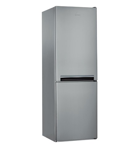 INDESIT Refrigerator LI7 S1E S Energy efficiency class F, Free standing, Combi, Height 176.3 cm, Fridge net capacity 197 L, Free