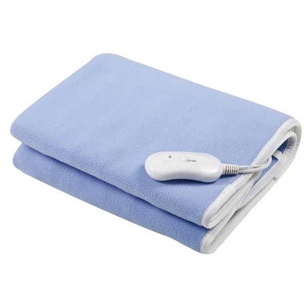 Esperanza EHB001 electric blanket 60 W Blue,White Fleece,Polyester