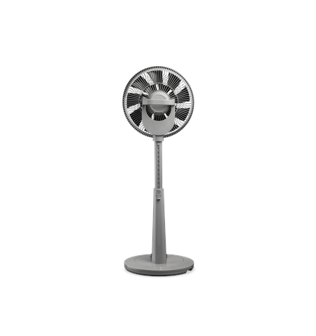 Duux Fan Whisper Stand Fan, Number of speeds 26, 2- 22 W, Oscillation, Diameter 34 cm, Gray
