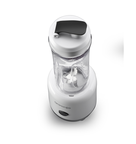 Gorenje Blender BSM600LBW Personal, 300 W, Jar material Plastic, Jar capacity 0.6 L, Ice crushing, White