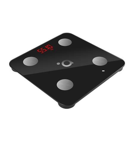 Acme Smart Scale SC103 Maximum weight (capacity) 180 kg, Body Mass Index (BMI) measuring, Black