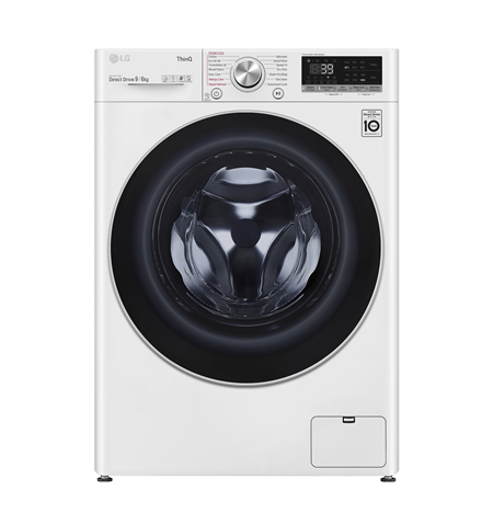 LG Washing Machine With Dryer F4DV709S1E Energy efficiency class A, Front loading, Washing capacity 9 kg, 1400 RPM, Depth 56.5 c