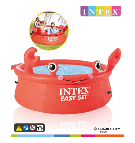 Intex Happy Crab Easy Set Pool 183x51 cm