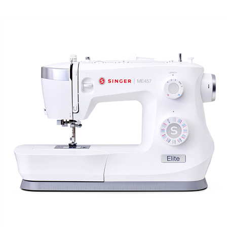 Singer Sewing Machine ME457 Number of stitches 33, Number of buttonholes 1, White