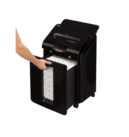 Fellowes Mini-Cut AutoMAX 100M Paper shredding, Credit cards shredding