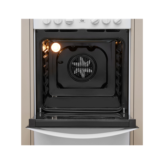 INDESIT Cooker IS5V8GMW/E	 Hob type Electric, Oven type Electric, White, Width 50 cm, Grilling, 57 L, Depth 60 cm