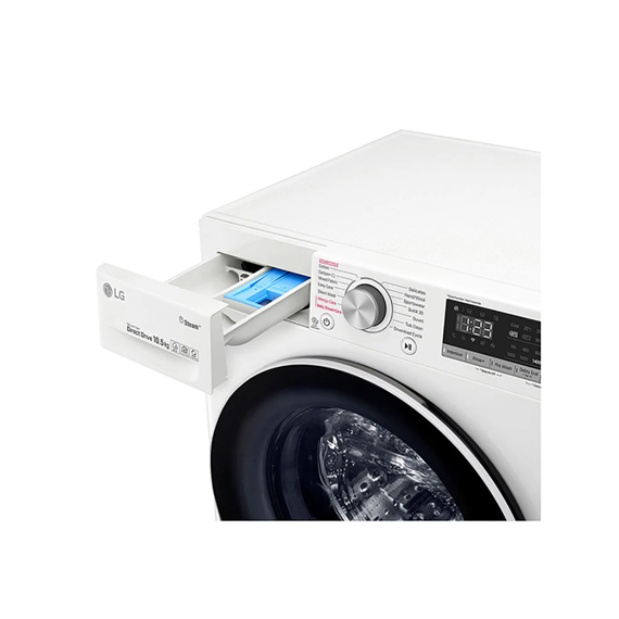 LG Washing machine F4WV510S0E Energy efficiency class E, Front loading, Washing capacity 10.5 kg, 1400 RPM, Depth 56 cm, Width 6