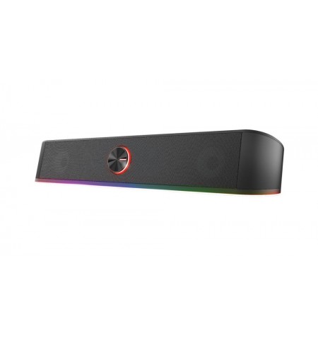 Speaker|TRUST|GXT 619 Thorne RGB Illuminated|1xStereo jack 3.5mm|Black|24007