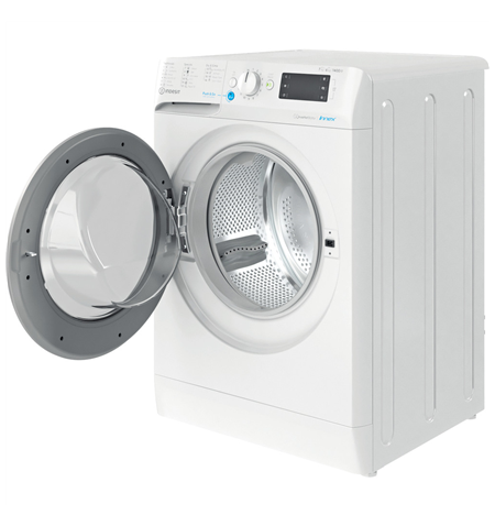INDESIT Washing machine with Dryer BDE 761483X WS EE N Energy efficiency class D, Front loading, Washing capacity 7 kg, 1351 RPM