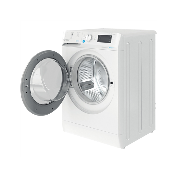 INDESIT Washing machine with Dryer BDE 861483X WS EU N Energy efficiency class D, Front loading, Washing capacity 8 kg, 1351 RPM