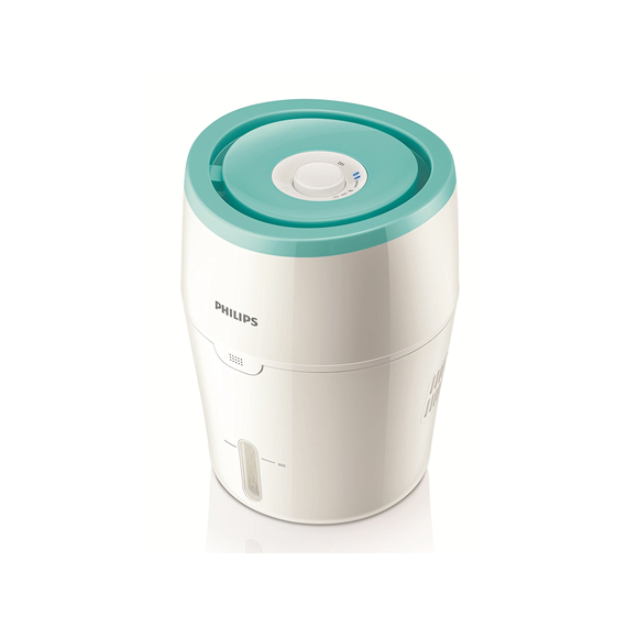 Philips 	HU4801/01 Humidification capacity 220 ml/hr, White/ green, Type Humidifier, Natural evaporation process, Suitable for r