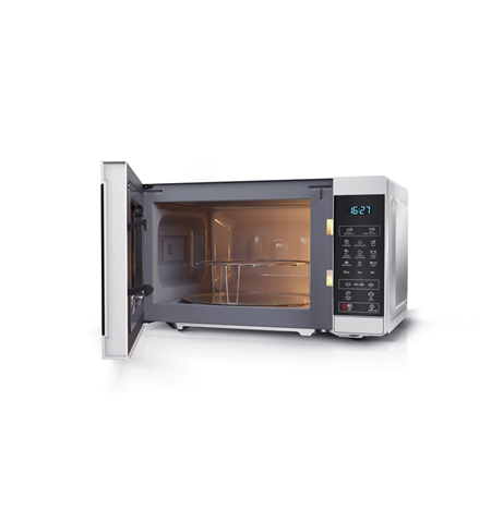 Sharp Microwave Oven  YC-MG02E-S  Free standing, 20 L, 800 W, Grill,  Silver