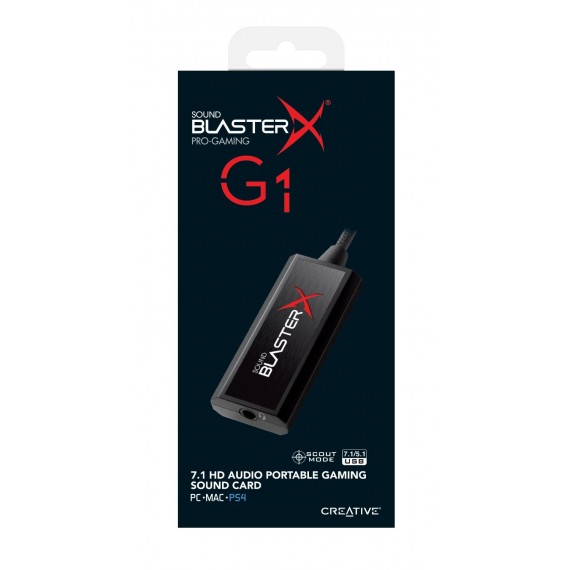 Creative Labs Sound BlasterX G1 7.1 kanalai USB