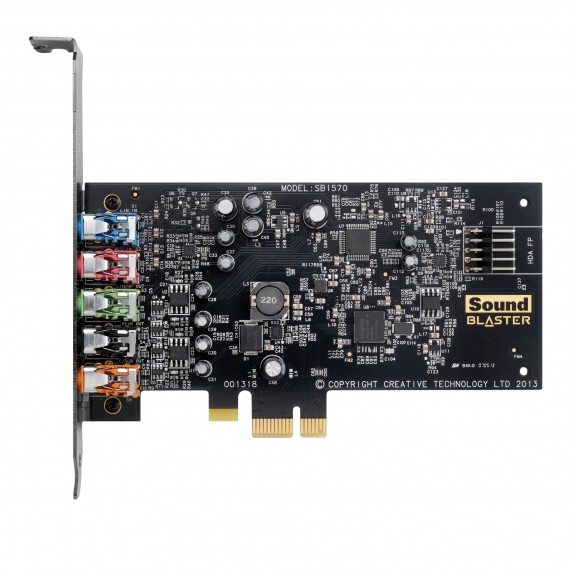 Creative Labs Sound Blaster Audigy FX 5.1 kanalai PCI-E x1