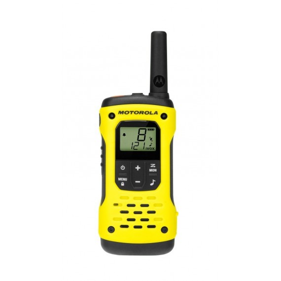 Motorola TLKR T92 H2O two-way radio 8 channels Black,Yellow