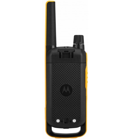 Motorola Talkabout T82 Extreme Quad Pack two-way radio 16 channels Black,Orange