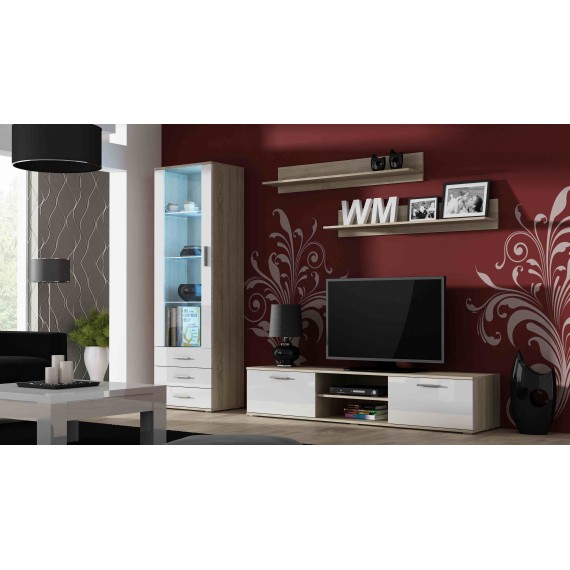 Cama SOHORTV180DS/BI TV stovas / baldas garso ir vaizdo aparatūrai 1 spintos